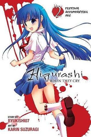 Higurashi When They Cry Vol. 2: Festival Accompanying Arc by Karin Suzuragi, Ryukishi07/07th Expansion