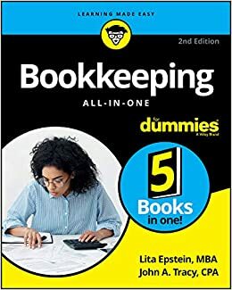 Bookkeeping All-in-One For Dummies by John A. Tracy, Lita Epstein