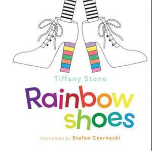 Rainbow Shoes by Stefan Czernecki, Tiffany Stone