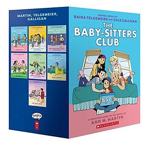 The Baby-sitters Club #1-7 Graphic Novel Box Set by Ann M. Martin, Gale Galligan, Raina Telgemeier, Raina Telgemeier