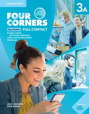 Four Corners Level 3a Super Value Pack (Full Contact with Self-Study and Online Workbook) by David Bohlke, Jack C. Richards