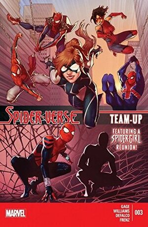 Spider-Verse Team-Up #3 by Jamal Campbell, Tom DeFalco, Dave Williams, Christos Gage, Ron Frenz