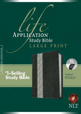 Life Application Study Bible-NLT Large Print by 