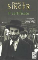 Il certificato by Isaac Bashevis Singer