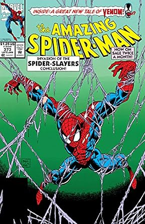 Amazing Spider-Man #373 by David Michelinie