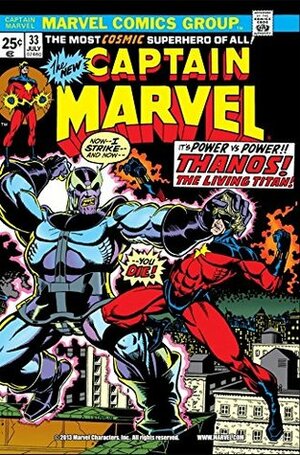 Captain Marvel (1968-1979) #33 by Klaus Janson, Steve Englehart, Jim Starlin
