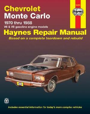 Chevrolet Monte Carlo 1970 Thru 1988 by John Haynes