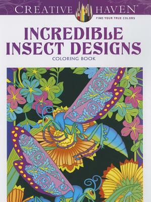 Incredible Insect Designs Coloring Book by Marty Noble