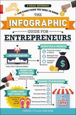 The Infographic Guide for Entrepreneurs: A Visual Reference for Everything You Need to Know by Jara Kern, Carissa Lytle
