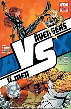 AVX: VS. #3 by Dexter Vines, Jeph Loeb, Christopher Yost, Ed McGuinness, Rachel Dodson, Terry Dodson, GURU-eFX, Morry Hollowell