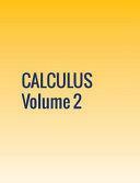 Calculus Volume 2 by Tony Darnell