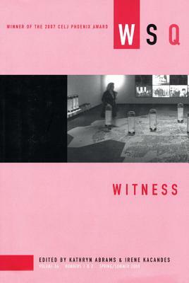 Witness: Wsq: Spring/Summer 2008 by 