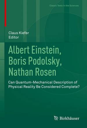 Can Quantum-Mechanical Description of Physical Reality Be Considered Complete? by Albert Einstein