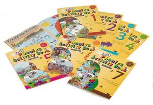 Jolly Phonics Activity Books 1-7 (in Print Letters) by Sara Wernham, Sue Lloyd