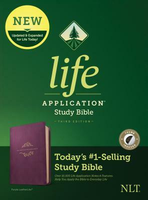 NLT Life Application Study Bible, Third Edition (Leatherlike, Purple, Indexed) by 