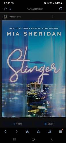 Stinger by Mia Sheridan by Mia Sheridan