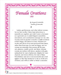 Female Orations by Margaret Cavendish