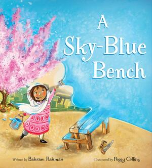 A Sky-Blue Bench by Bahram Rahman