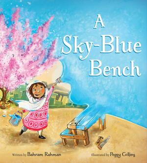 A Sky-Blue Bench by Bahram Rahman