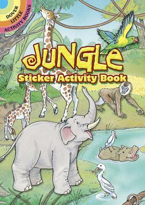 Jungle Sticker Activity Book by Cathy Beylon