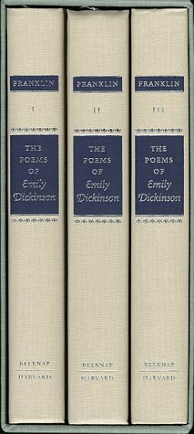 The Poems of Emily Dickinson: Variorum Edition by R.W. Franklin, Emily Dickinson