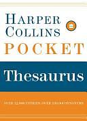 HarperCollins Pocket Thesaurus by HarperCollins Publishers