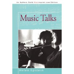 Music Talks: Conversations with Musicians by Helen Epstein