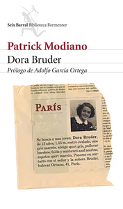 Dora Bruder de Patrick Modiano by Joël Dubosclard