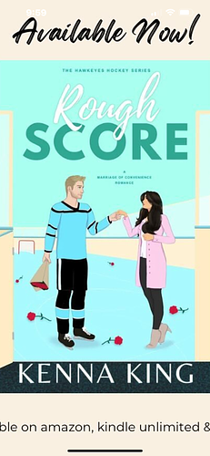 Rough Score: A Marriage of Convenience Hockey Romance by Kenna King