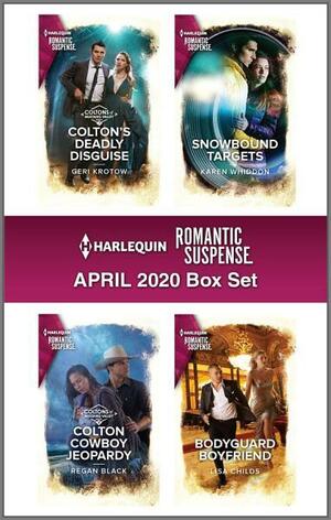 Harlequin Romantic Suspense April 2020 Box Set by Lisa Childs, Regan Black, Geri Krotow, Karen Whiddon