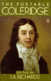 The Portable Coleridge by Samuel Taylor Coleridge, I.A. Richards