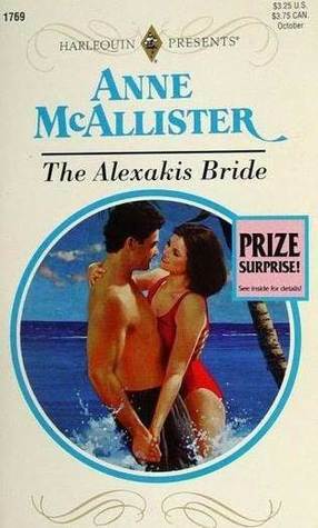 The Alexakis Bride by Anne McAllister