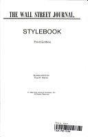 The Wall Street Journal Stylebook by Paul R. Martin