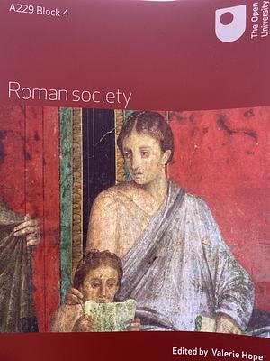 Roman society  by Valerie Hope, Emma-Jayne Graham