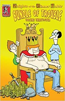 Knights Of The Dinner Table: Bundle Of Trouble, Vol. 34 by Brian Jelke, Steve Johansson, David S. Kenzer, Jolly R. Blackburn