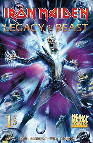 Iron Maiden: Legacy of the Beast #1 by Raúl Manríquez, Llexi Leon, Luis Royo, Jason Gorder, Kevin West, Ian Edginton, Emmanuel Ordaz, Santi Casas