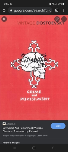 Crime and Punishment by Fyodor Dostoevsky