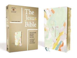 The Jesus Bible, ESV Edition, Leathersoft, Multi-Color/Teal by The Zondervan Corporation