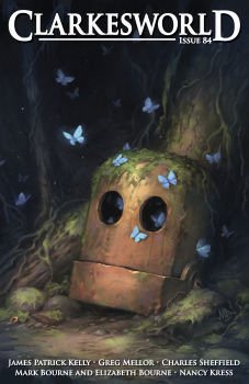 Clarkesworld Magazine, Issue 84 by Alethea Kontis, Charles Sheffield, Neil Clarke, Nancy Kress, James Patrick Kelly, Jeremy L.C. Jones, Mark Bourne, Elizabeth Bourne, Greg Mellor, Mark Cole