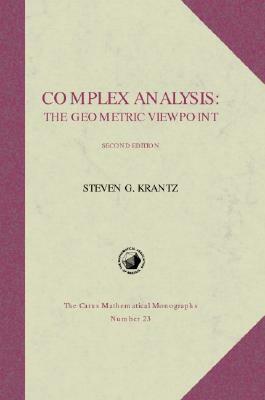 Complex Analysis by Steven G. Krantz