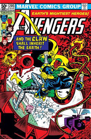 Avengers (1963-1996) #205 by Bob Budiansky