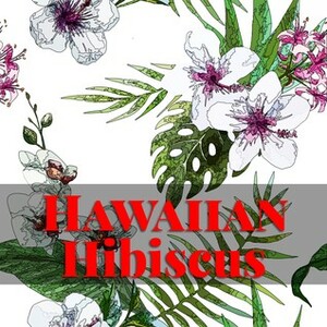 Hawaiian Hibiscus Coloring Book by Dorothy Pfaff, Frankie Bow