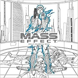 Mass Effect Adult Coloring Book by BioWare