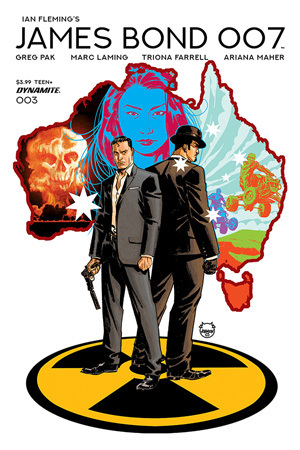 James Bond 007 #3 by Greg Pak, Marc Laming