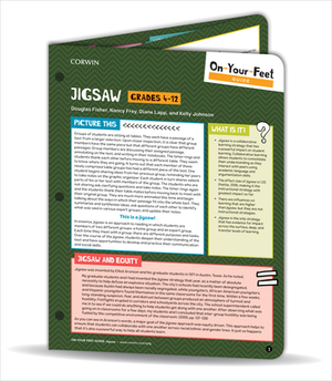 On-Your-Feet Guide: Jigsaw, Grades 4-12 by Nancy Frey, Douglas Fisher, Diane K. Lapp