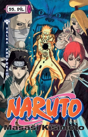 Naruto 55: Válka propuká by Masashi Kishimoto