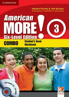 American More! Six-Level Edition Level 3 Combo with Audio CD/CD-ROM by Jeff Stranks, Herbert Puchta, Günter Gerngross