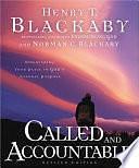 Called and Accountable: Discovering Your Place in God's Eternal Purpose by Norman C. Blackaby, Henry T. Blackaby