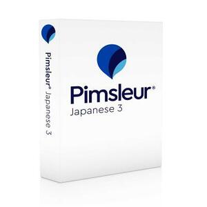 Pimsleur Japanese Level 3 CD: Learn to Speak and Understand Japanese with Pimsleur Language Programs by Pimsleur