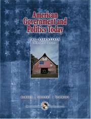 American Government and Politics Today, 2004-2005, The Essentials by Barbara A. Bardes, Steffen W. Schmidt